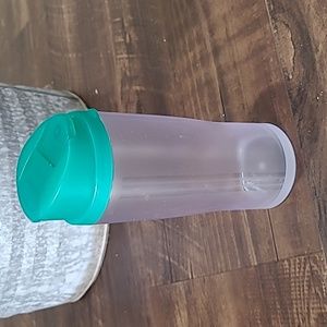 Vintage Tupperware Acrylic Shaker Container #3029 with Lid 185ml Travel Containe